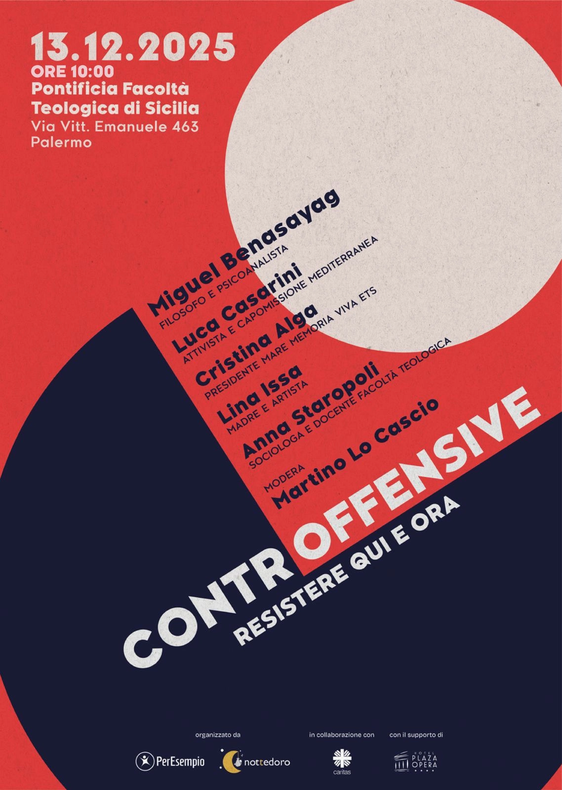 Controffensive – Resistere qui e ora: 13 décembre, 10:00 – Palermo – Italia